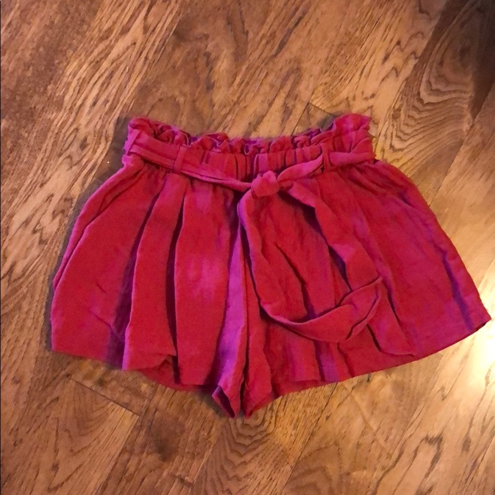 Red shorts!